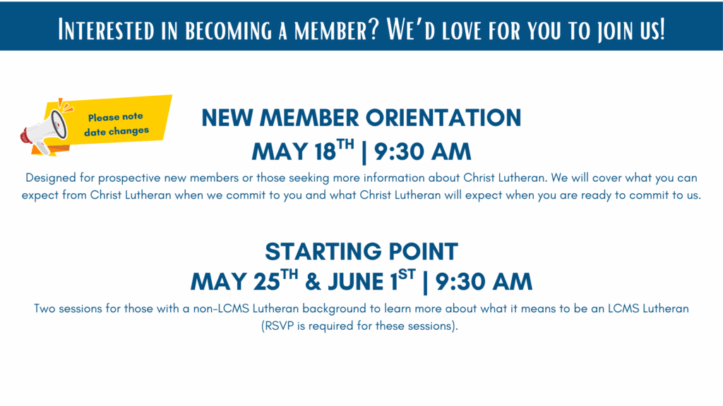 New Member - May 2025 - date change
